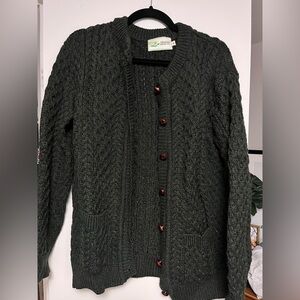 Original Aran Co. Gray Sweater